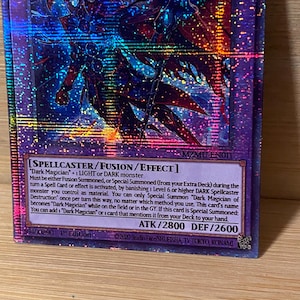 Magicien noir de la destruction | 25e secret rare quart de siècle | Secret ultra commun Orica proxy personnalisé | Livraison gratuite image 4