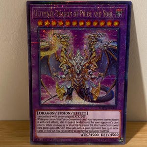 Ultimate Dragon of Pride and Soul | 25th Secret Rare Quarter Century | Orica Proxy Custom | Free Shipping