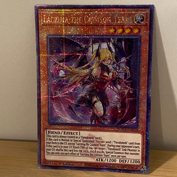 Lacrima the Crimson Tears | 25th Secret Rare Quarter Century
