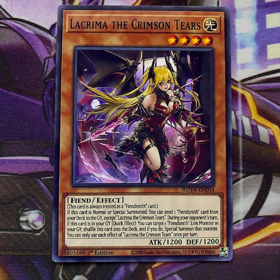 Lacrima the Crimson Tears | 25th Secret Rare Quarter Century