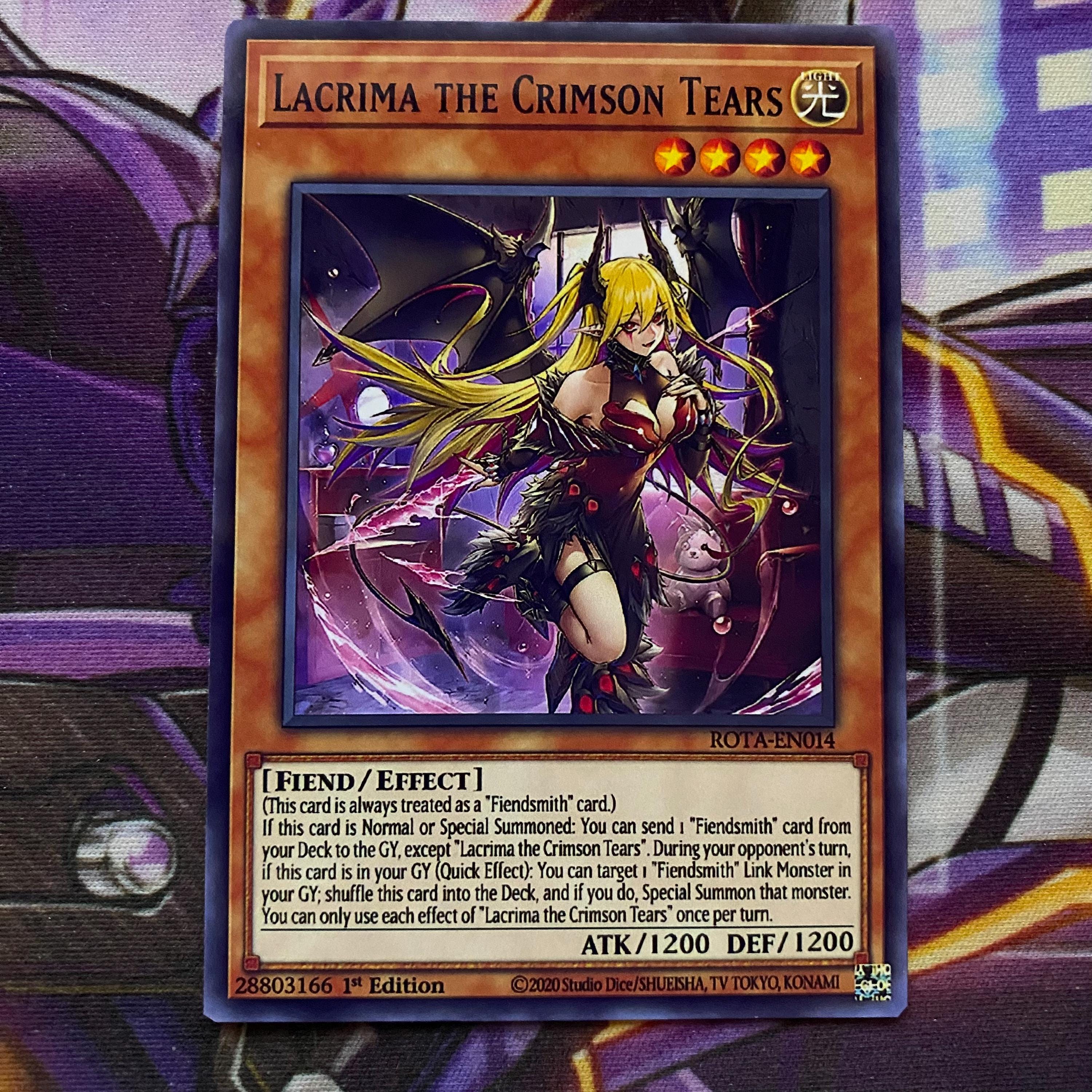 Lacrima the Crimson Tears | 25th Secret Rare Quarter Century