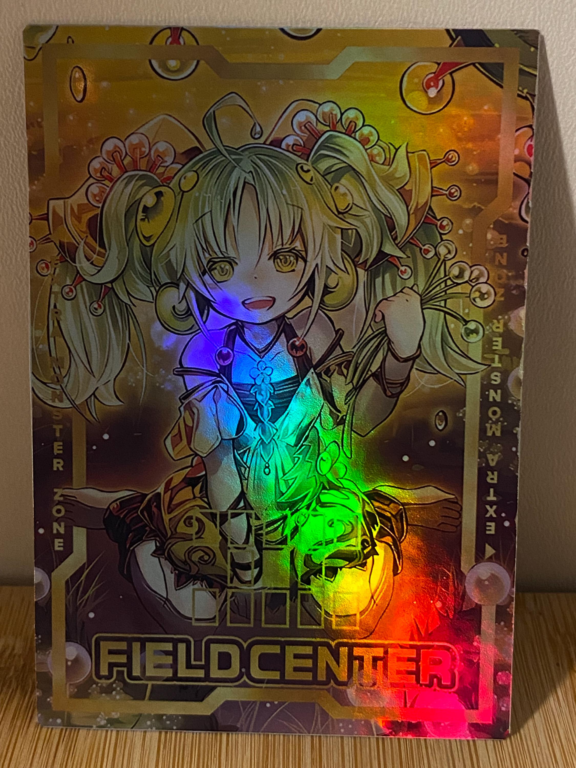 Custom Field Center TCG | Create Your Own | Holo / QCR / Starlight