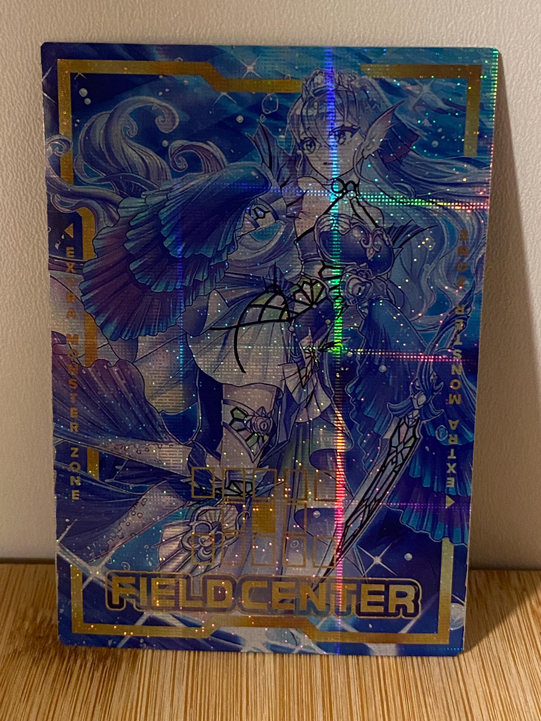 Custom Field Center TCG | Create Your Own | Holo / QCR / Starlight
