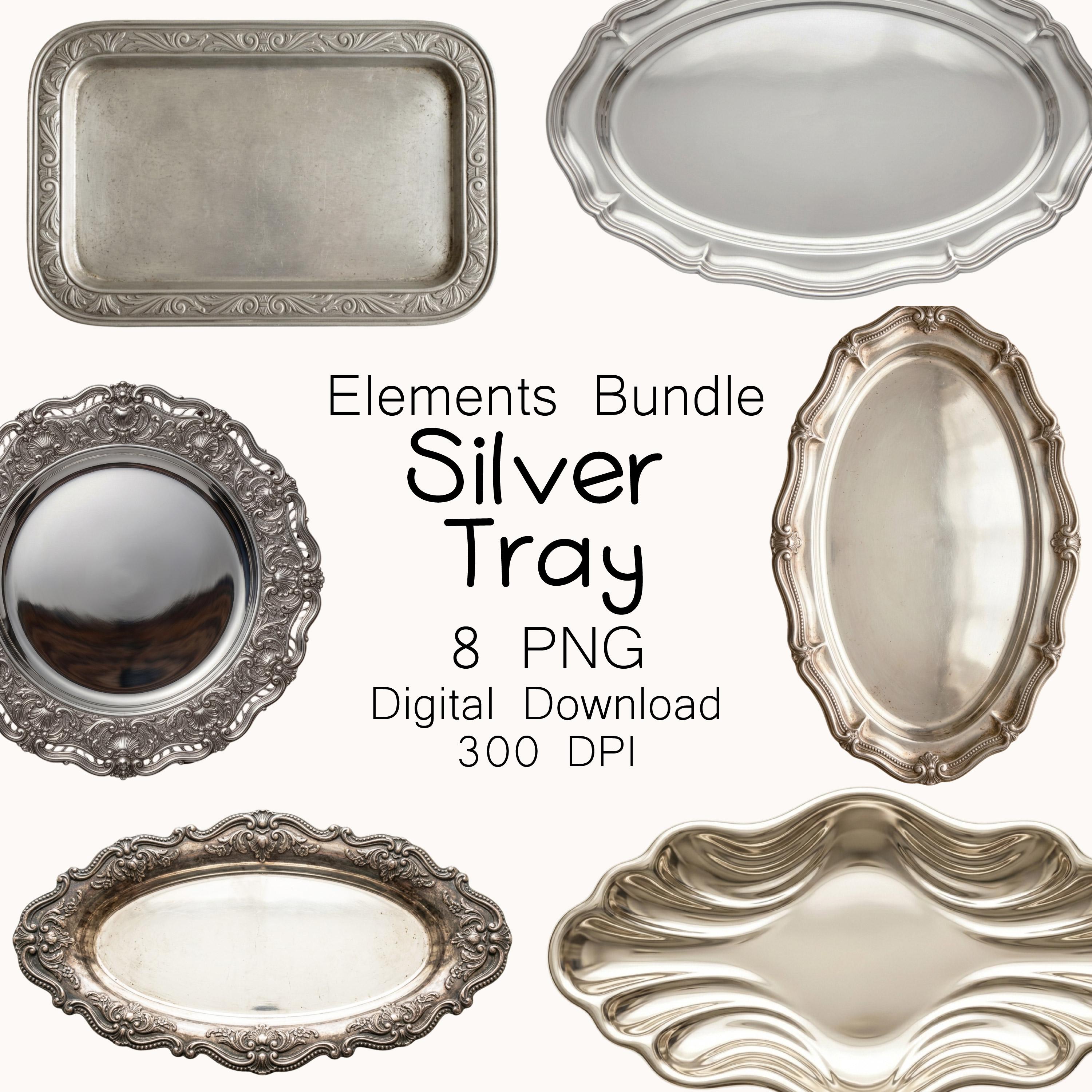 Vintage silver tray - Etsy 日本