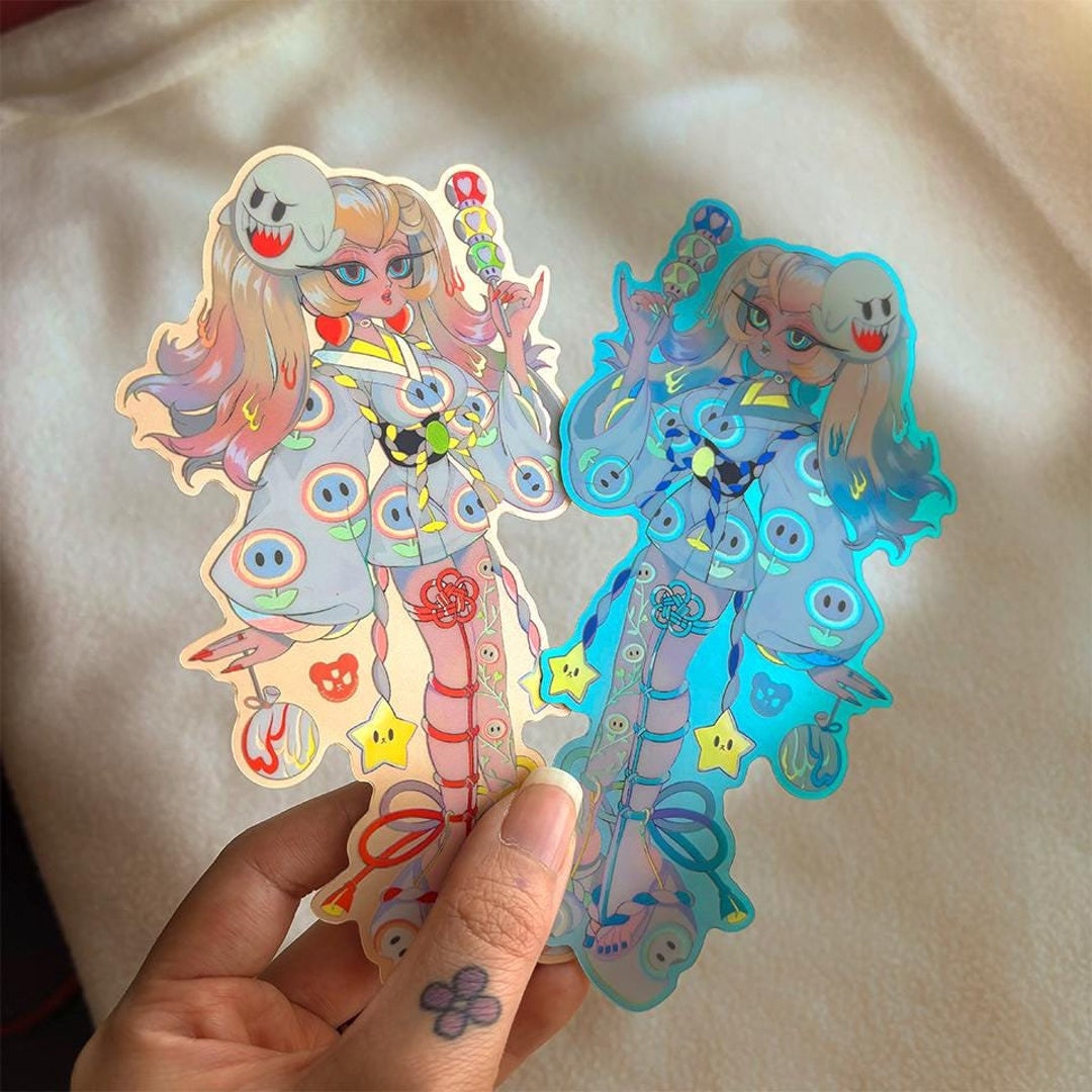 Matsuri Princess Peach Sticker - Etsy