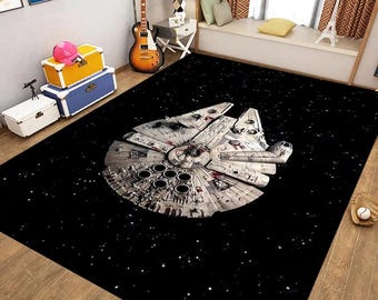 Starwars Rug, Star Wars Rug, Kids Room Rug, Area Rug, Boy Room Rug, Fan Rug, 3D Rug, Personalized Gift Rug, Personalized Rug,Home Decor Rug