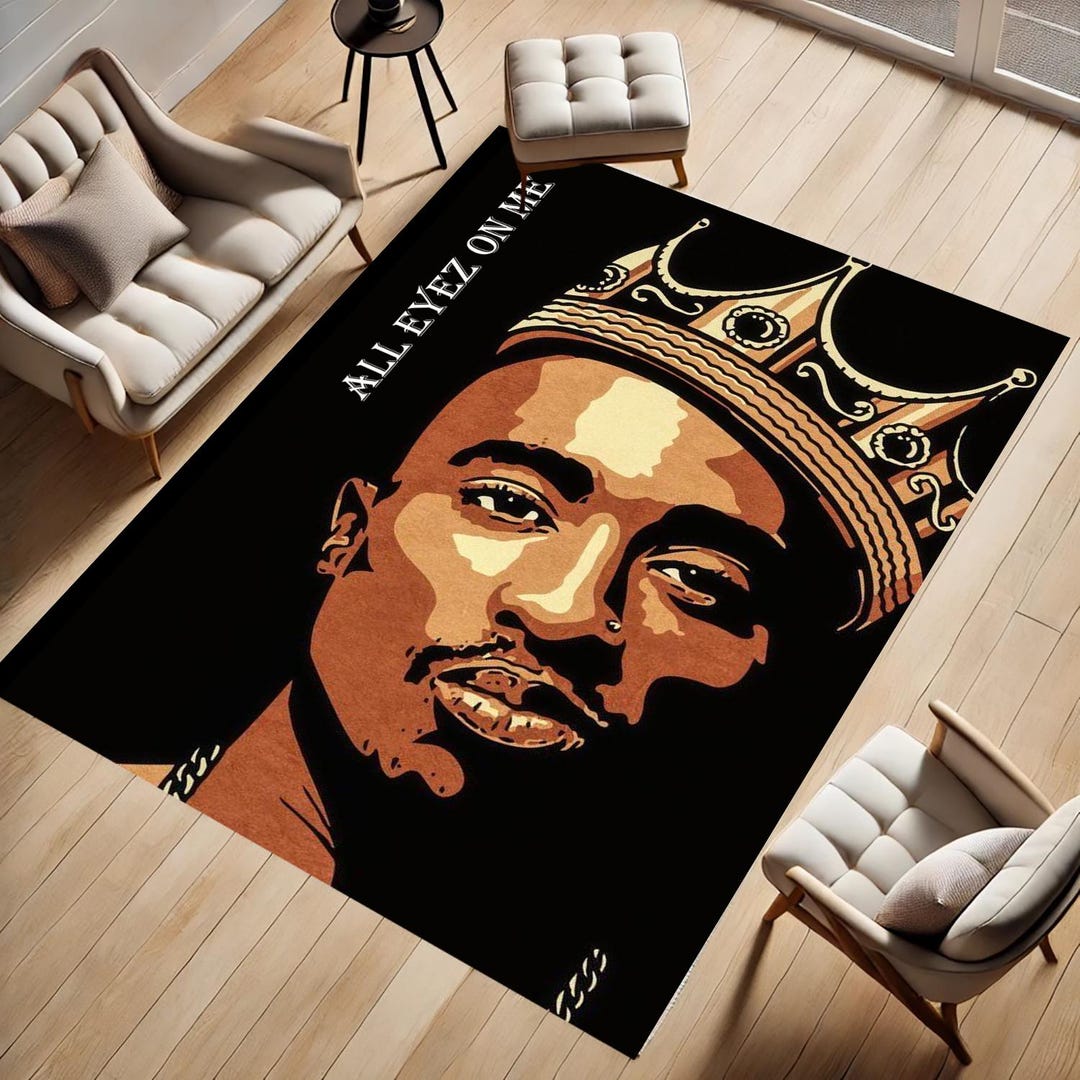 The Notorious Rug, Biggie Smalls Rug, It Was All A Dream, Famous Rug ...