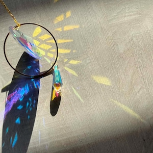 Capteur de soleil Personnalisable | Cadeau pour elle | Minimaliste fête des mères | Housewarming gift | Home decor | Custom | Crystal