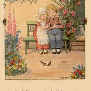 Cartes postales Pauli Ebner - Lot de 4