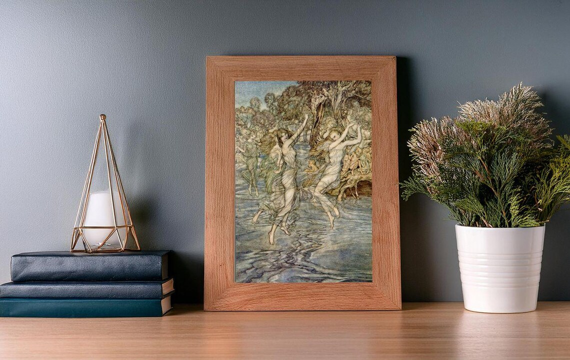 Arthur Rackham Comus Illustration - Card or Print - Etsy