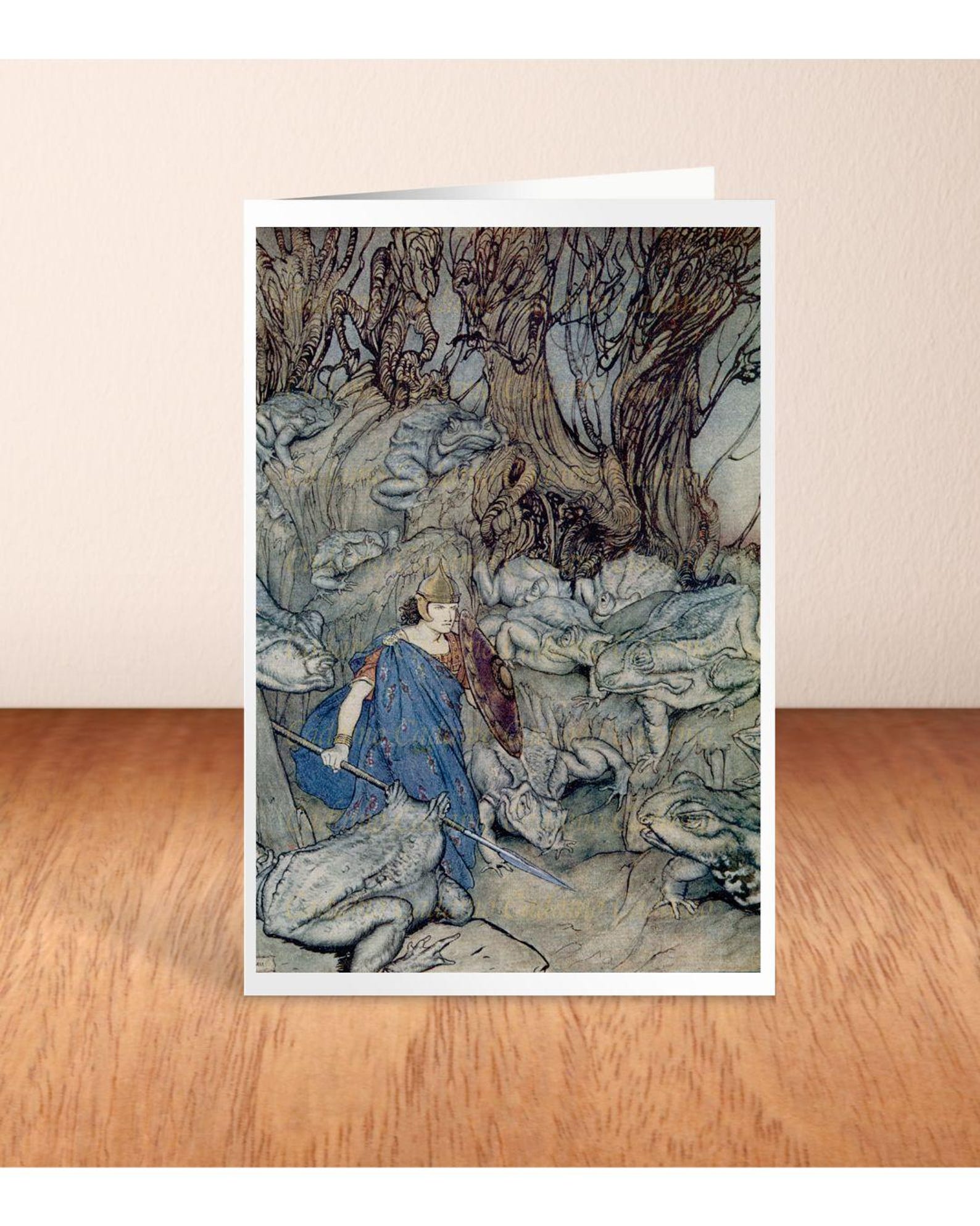 Arthur Rackham Illustration From Irish Fairy Tales - Card or Print - Etsy