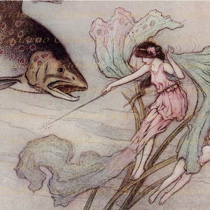 Water Babies Illustration - Card or Print