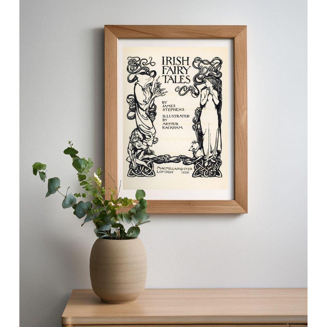 Arthur Rackham Illustration From Irish Fairy Tales - Card or Print - Etsy