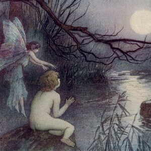 Water Babies Illustration - Card or Print