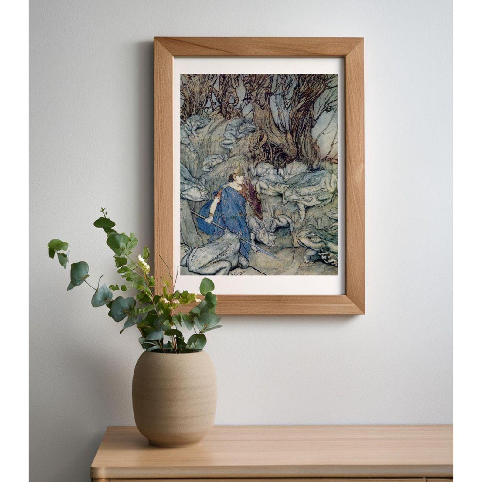 Arthur Rackham Illustration From Irish Fairy Tales - Card or Print - Etsy