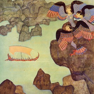 Edmund Dulac Illustration aus einer Ausgabe von Tanglewood Tales von 1918