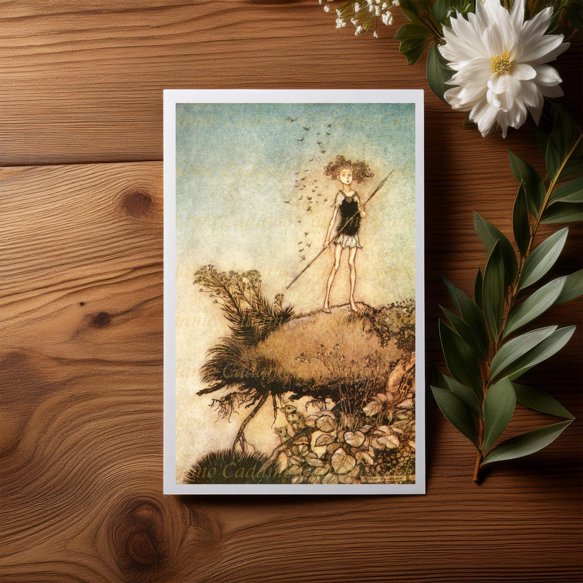 Arthur Rackham Illustration From Midsummer Night's Dream - Etsy