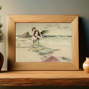 Arthur Rackham Water Babies Illustration Print or Card - Etsy