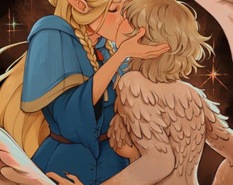 Farcille kiss- Dungeon Meshi print