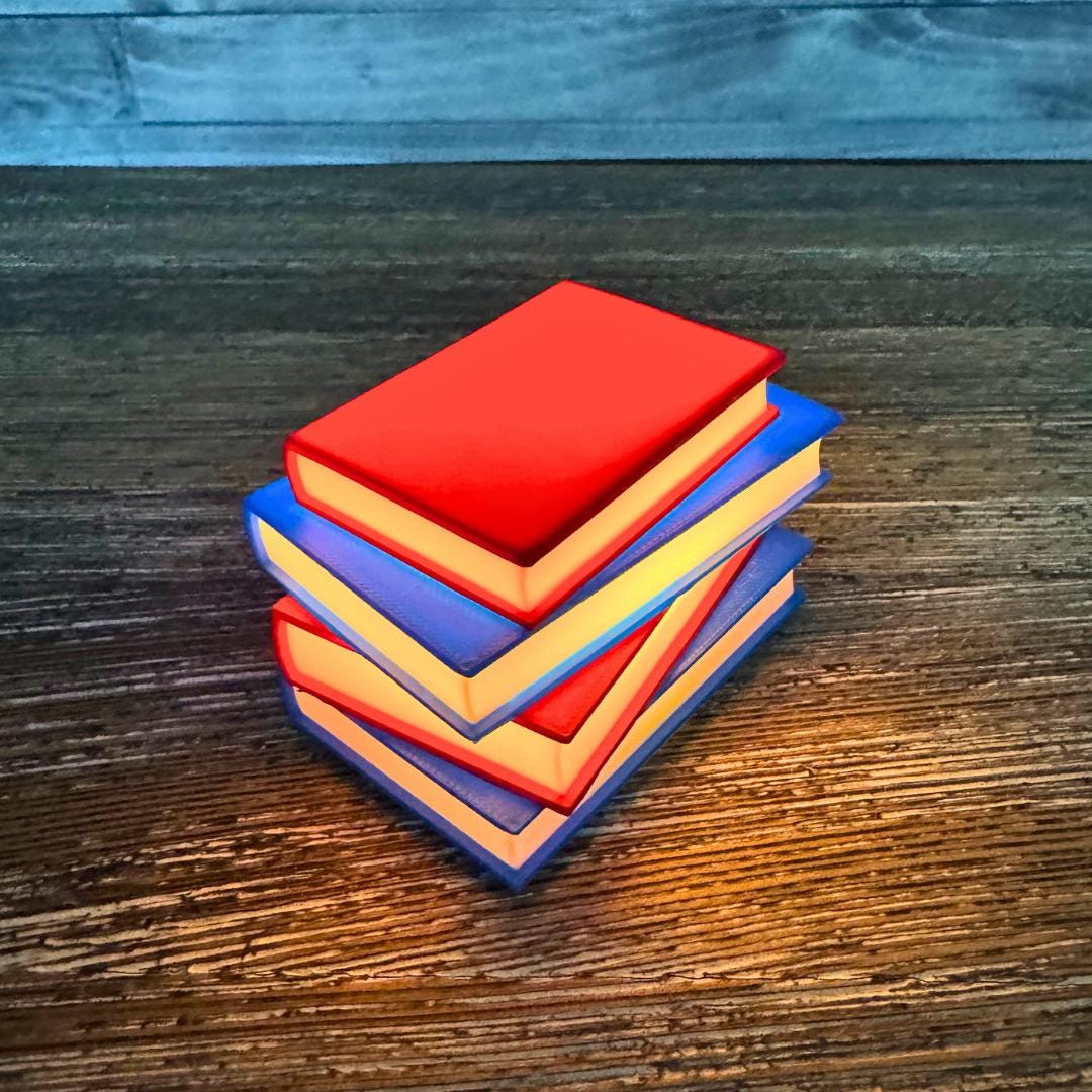 Tinybrights Light up Book Stack: Teacher Bookshelf | Reading Corner ...