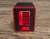 TinyBrights: Insert Coin Cube by Chronic Concepts with Illuminated Button + Coin Slot + Arcade Sounds