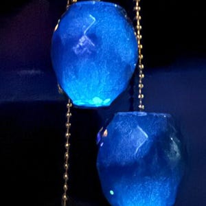 Set of 2 Custom Resin Pull Chains for Ceiling Fans and Lights