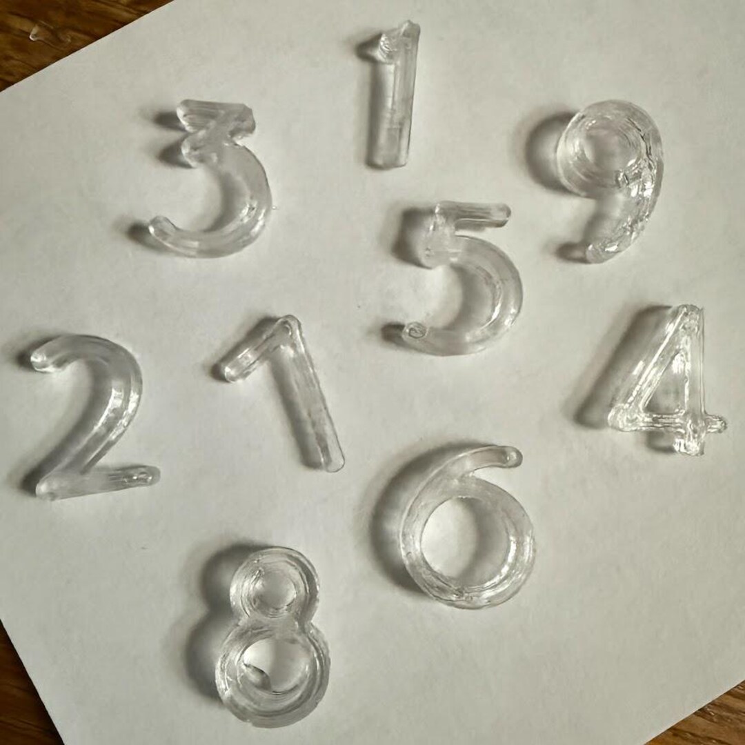 Fully Custom Numbers & Letters - Etsy