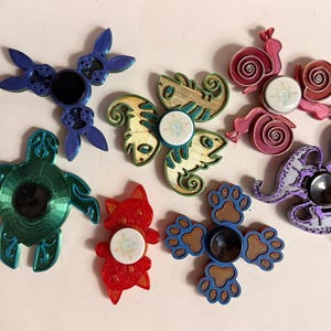 Anpassad 3D-utskriven varelse-fidgetspinner