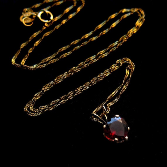 Red Garnet Two Hearts Bow Tie Pendant Love Knot Charm Fashion Red Sterling Silver