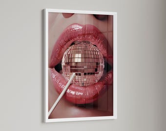 barwagenkunst, discobaldecor, eigenzinnige muurkunst discobal, discobal retro prints, trendy funky muurkunst, poster 70's