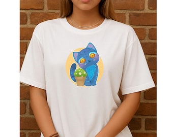 Derpy Tiger Demon Hunter T-Shirt, Kpop Anime Fan Gift