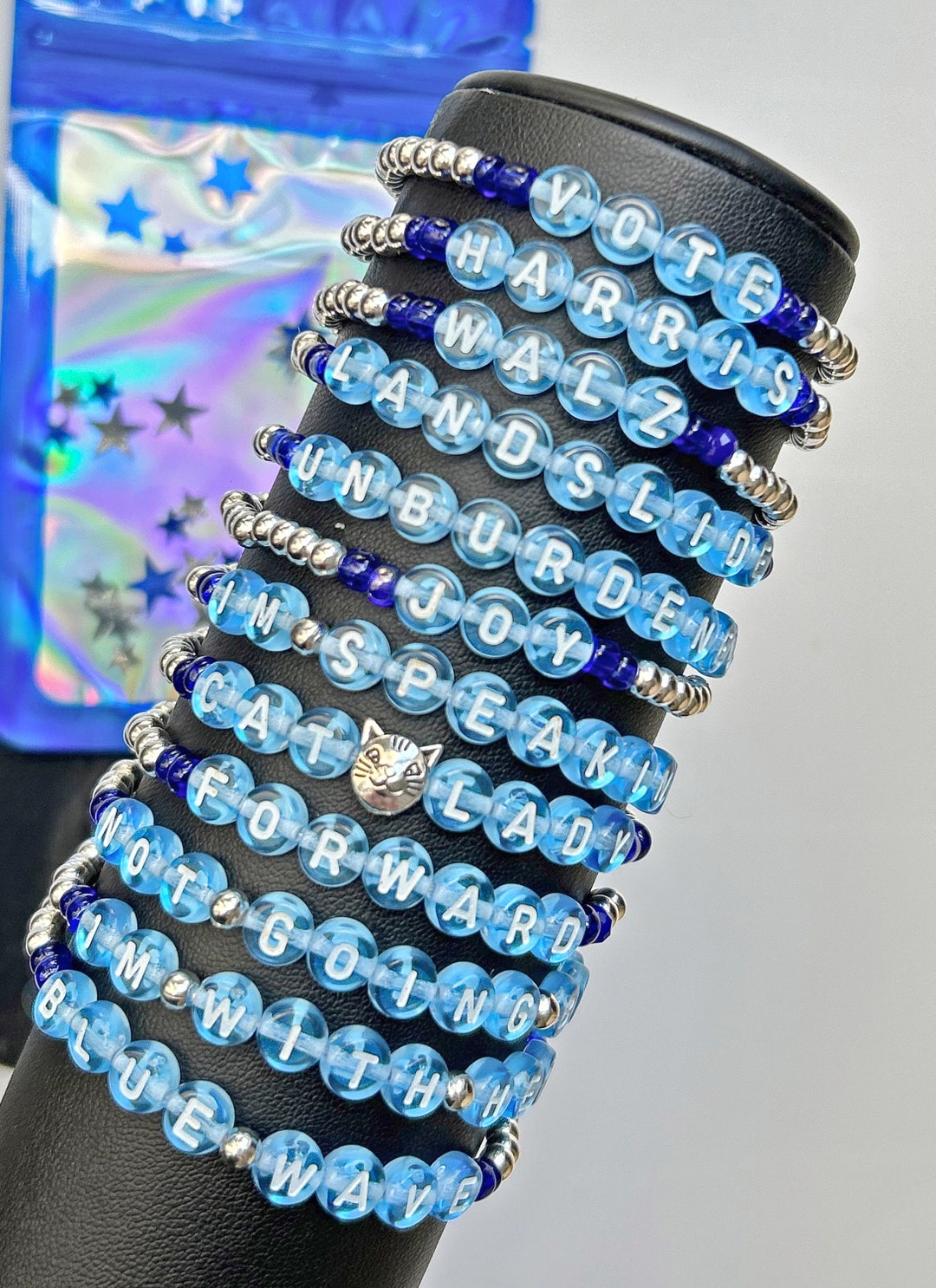 Kamala Harris Friendship Bracelets, Kamala SOLIDARITY Bracelets