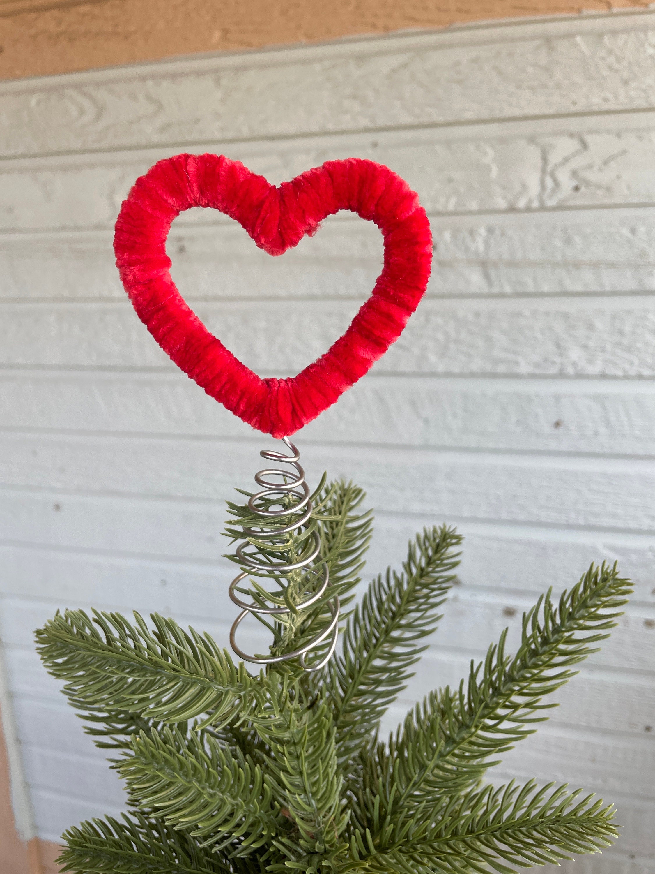 Heart Tree Topper for Your Valentine Tree Mini Tree Topper Choose