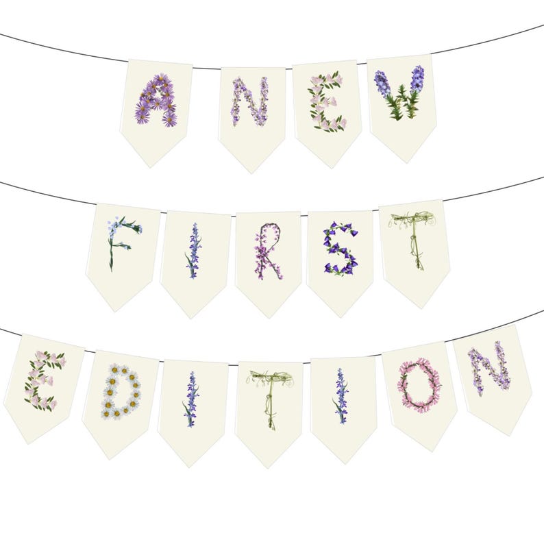A New Chapter Begins - Personalized Chapter Banner - Babys First Book ...