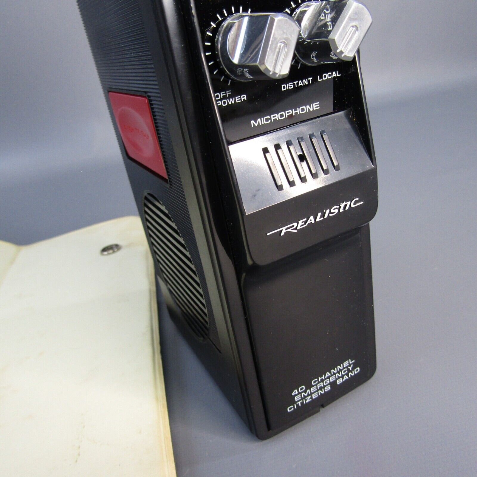 Vintage Realistic 40 Channel Emergency Citizens Band Model TRC412