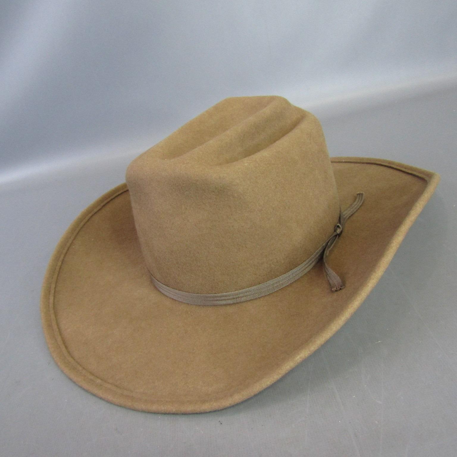 Eddy made in USA ウエスタンハット　カーボーイハット　ウール Eddy made in USA ウエスタンハットカーボーイハットウール