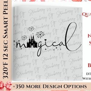 2025  Disney Magical Trip DTF, Disney Magical Transfer, Disney Magical DTF, Disney Design for Shirt, Disney Family Dtf, Disney Custom Dtf