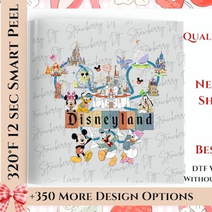 Disney 2025 Family Vacation Ready To Press, Disneyland DTF Transfer, Disney Family DTF Print, Heat Press, Disneyworld DTF, Iron On Transfer