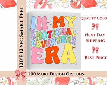 Disney Inside Out In My Emotional Adventure Era DTF Transfer, DTF Transfer, DTF Print, Heat Transfer, Ready To Press, Direct to Film.