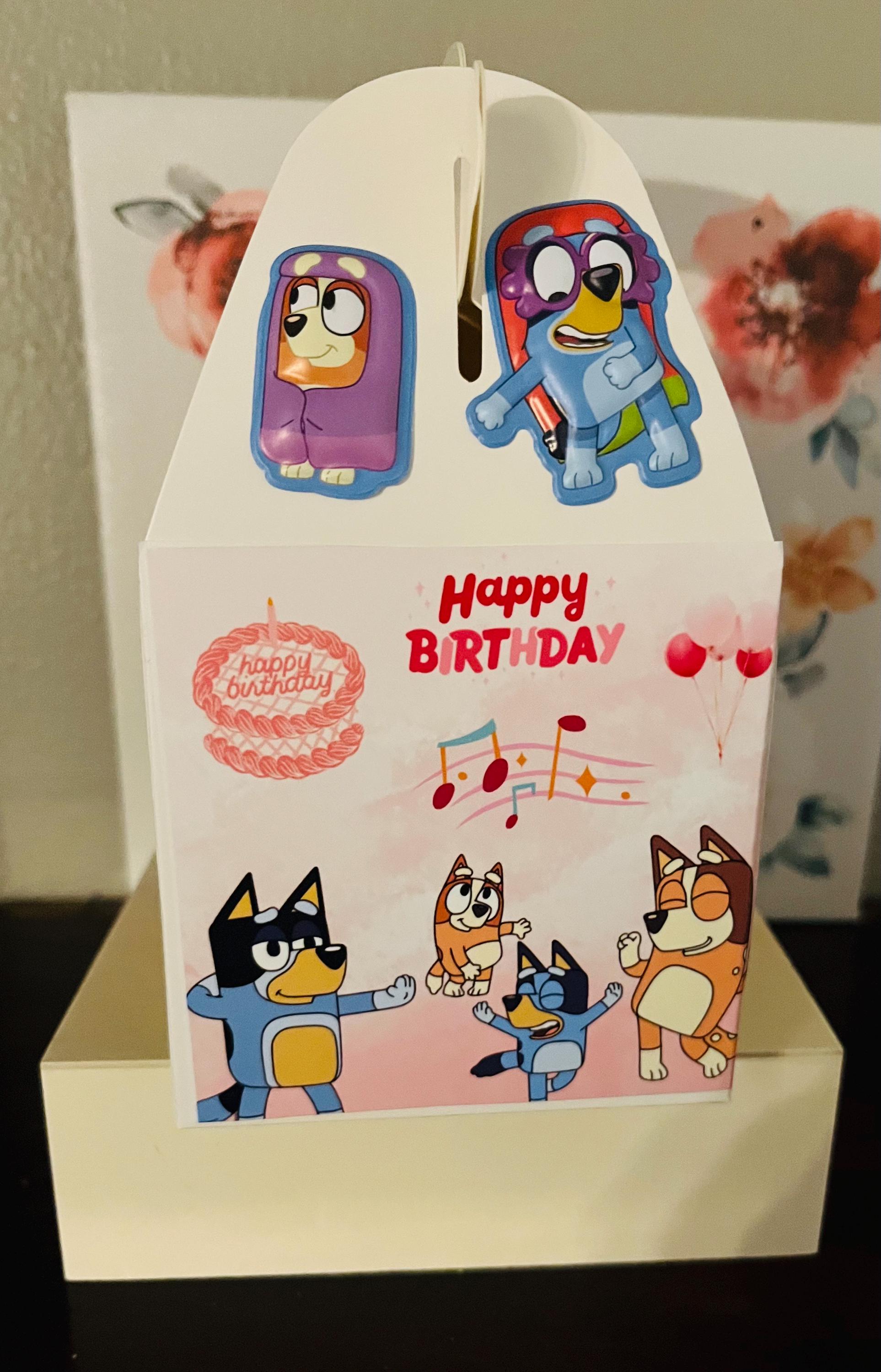 Pink Bluey Gable Box