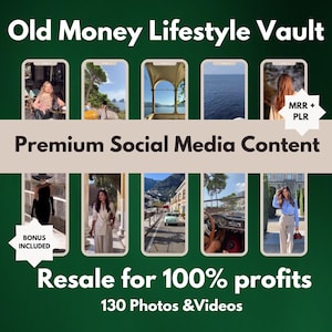 130 alte Geldklammern | Luxus Lifestyle Videomaterial für Instagram Reels, TikTok, YouTube Shorts & Social Media Content MRR PLR