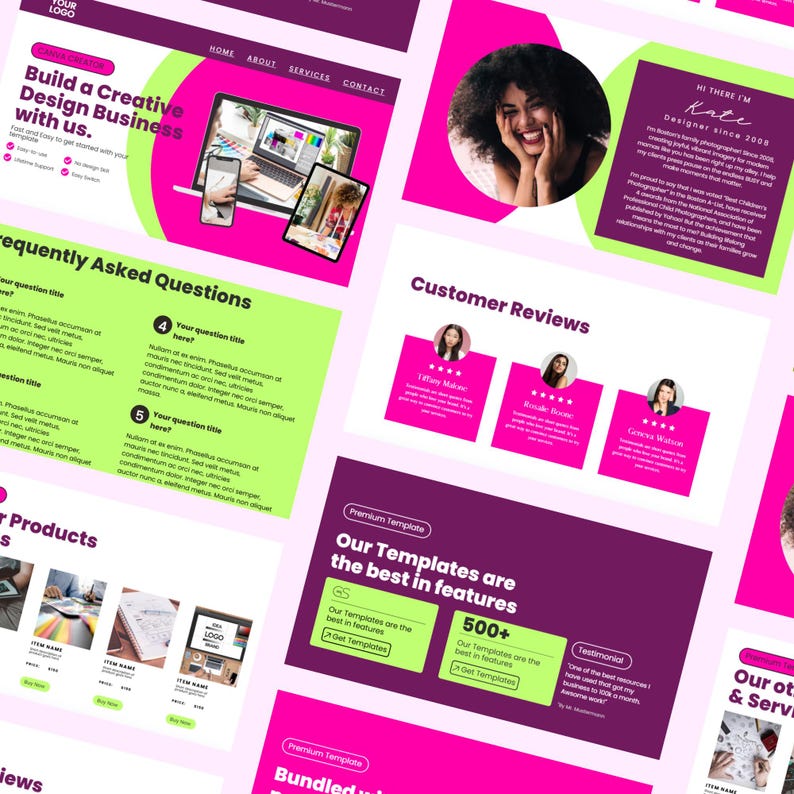 “Bold Canva Website Template for Coaches and Content Creators”
“Editable Link in Bio Sales Funnel Website for Entrepreneurs”
“Canva Website Template with Drag and Drop Layout – No Code”
“Mobile-Optimized Website for Digital Products and Funnels”
“Customizable Sales Page Template for Personal Brand in Canva”
“DIY Canva Website Design for Service Providers and Creators”