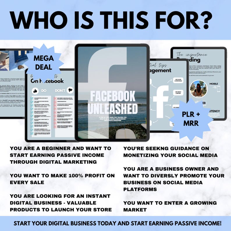 Facebook Marketing Guide - 600+ Promotion Groups, Master Resell Rights (Digital Download) image 5