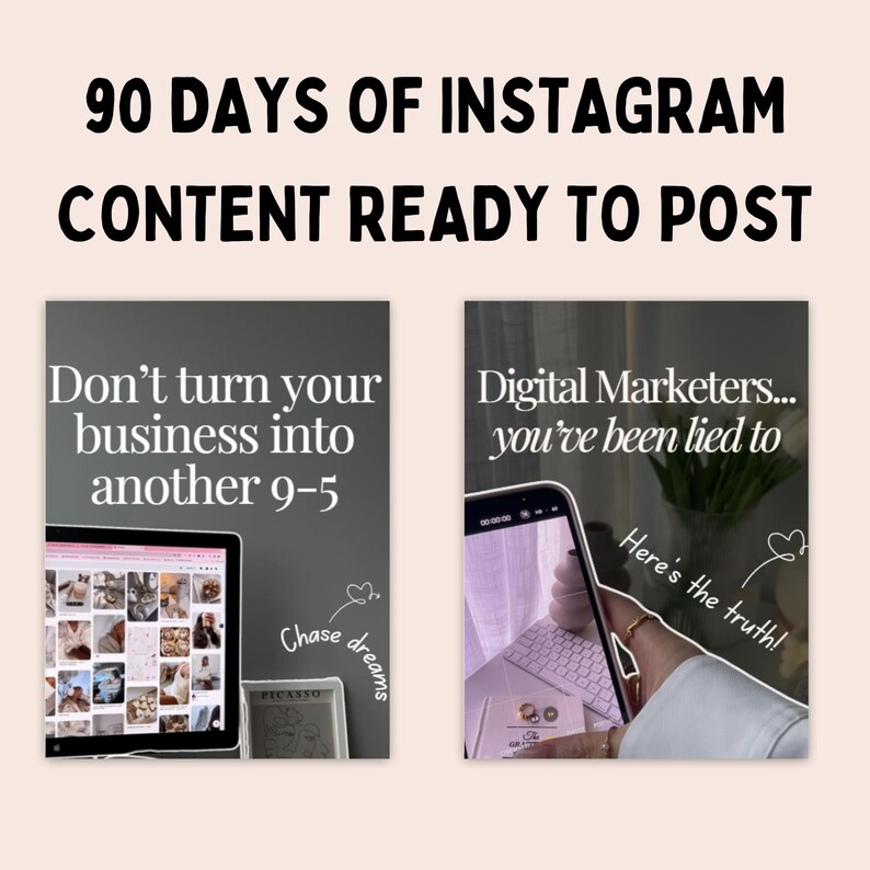 Trending Instagram Carousel Templates - Aesthetic Canva Kit for ...
