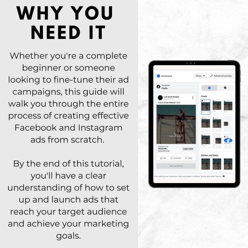 Facebook Ads Mastery eBook for beginners, featuring a step-by-step ads blueprint playbook with PLR rights, designed to help users make money online and build passive income.
