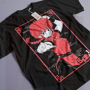 Unisex Ranma Saotome Anime T-Shirt, Genma Panda Manga Shirt