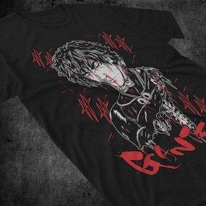 Unisex Gantz Kei Kurono Anime T-Shirt, Manga Otaku Shirt, Gantz: O Reika Shimohira Anime T-Shirt, Manga Waifu Shirt