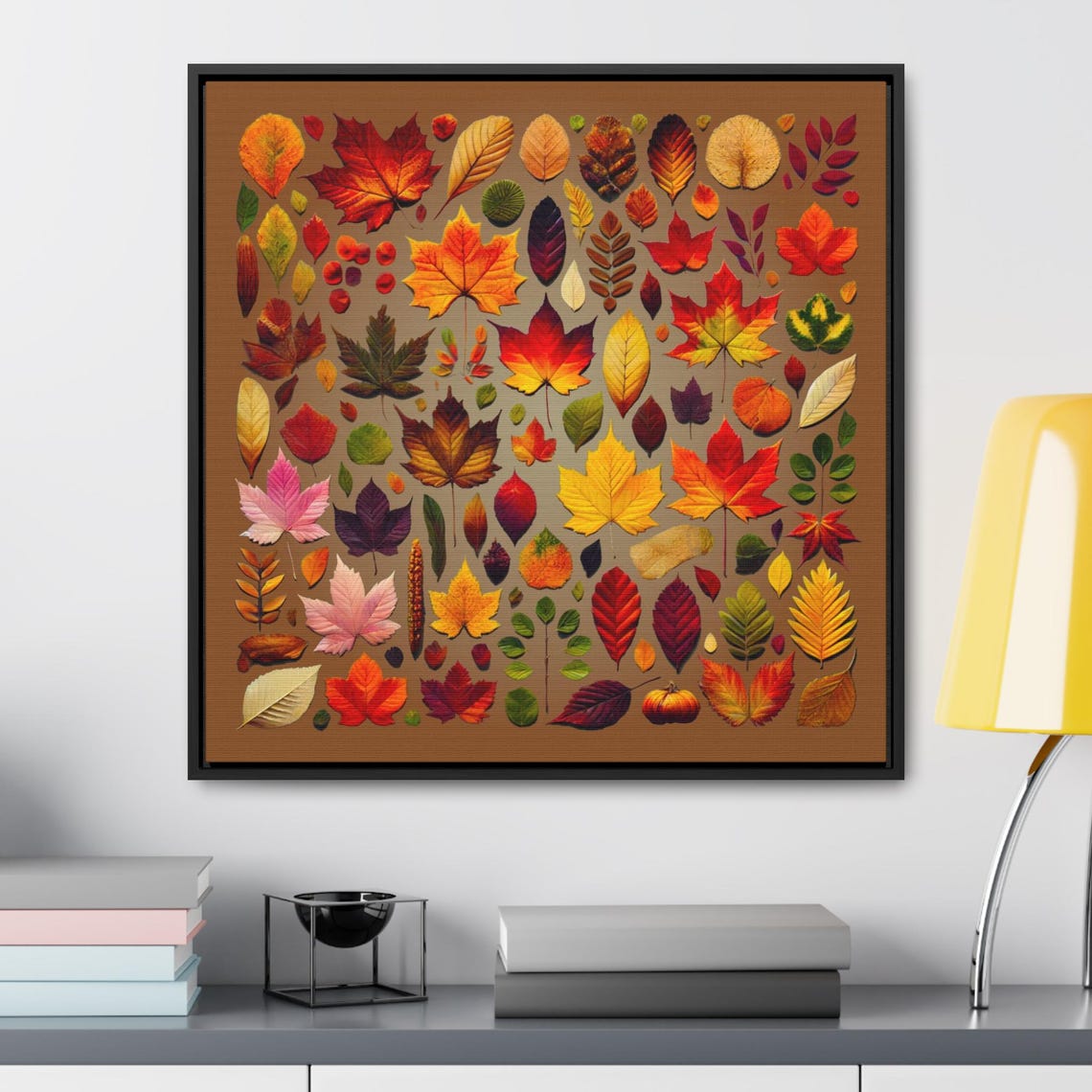 Fall Color Boards Autumn Leaves Mood Board Vibrant Fall Colors Collage Seasonal Home ...