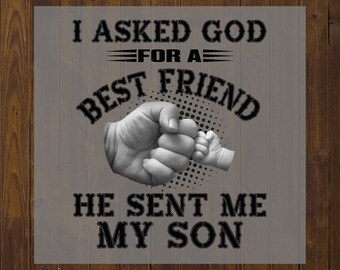 Mejor amigo - Día del Padre DTF, DTF PERSONALIZABLE, Calcomanía de prensa de calor, DTF PAPA para camisa, Transferencia de calor, Directo a película, DTF listo para prensar