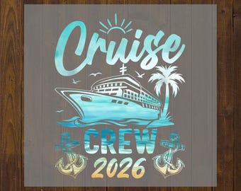 Transferencia de calor DTF para tripulación de crucero 2026: Vacaciones familiares personalizadas para planchar